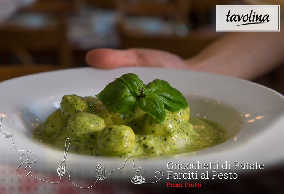A Gnocchetti di Patate Farciti al Pesto coming your way warms the heart and delights the tummy