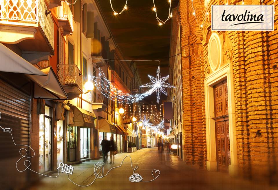 The Italian town Alba illuminates its streets and creates a heart-warming ambiance for everybody during Christmas time